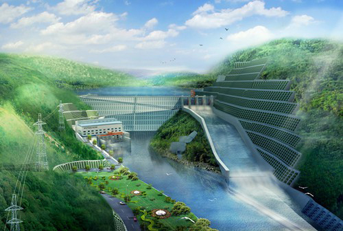 敦煌老挝南塔河1号水电站项目